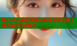 糖心Vlog里的汉服小姐姐 演绎古风之美与现代生活融合