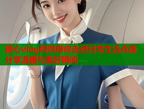 糖心vlog悦悦带你走进日常生活点滴分享温暖与美好瞬间  第1张